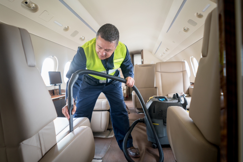 aircraft carpet cleaning